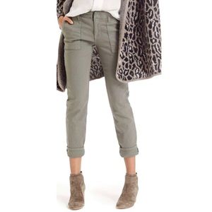 CAbi 3199 Scout Army Green Skinny Cargo Pants 2